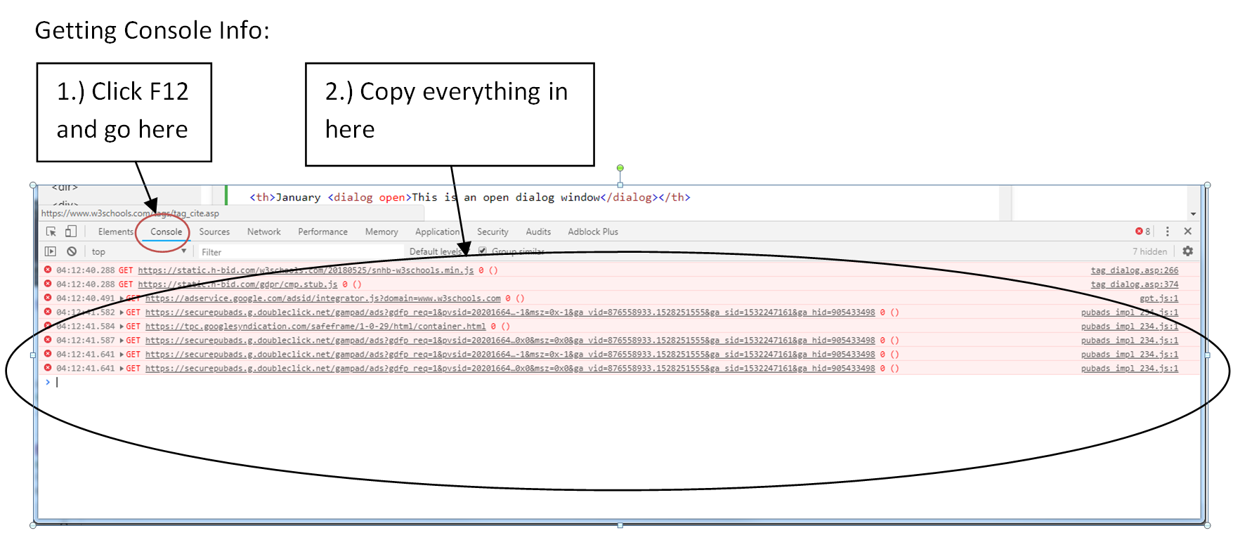 Debug Console